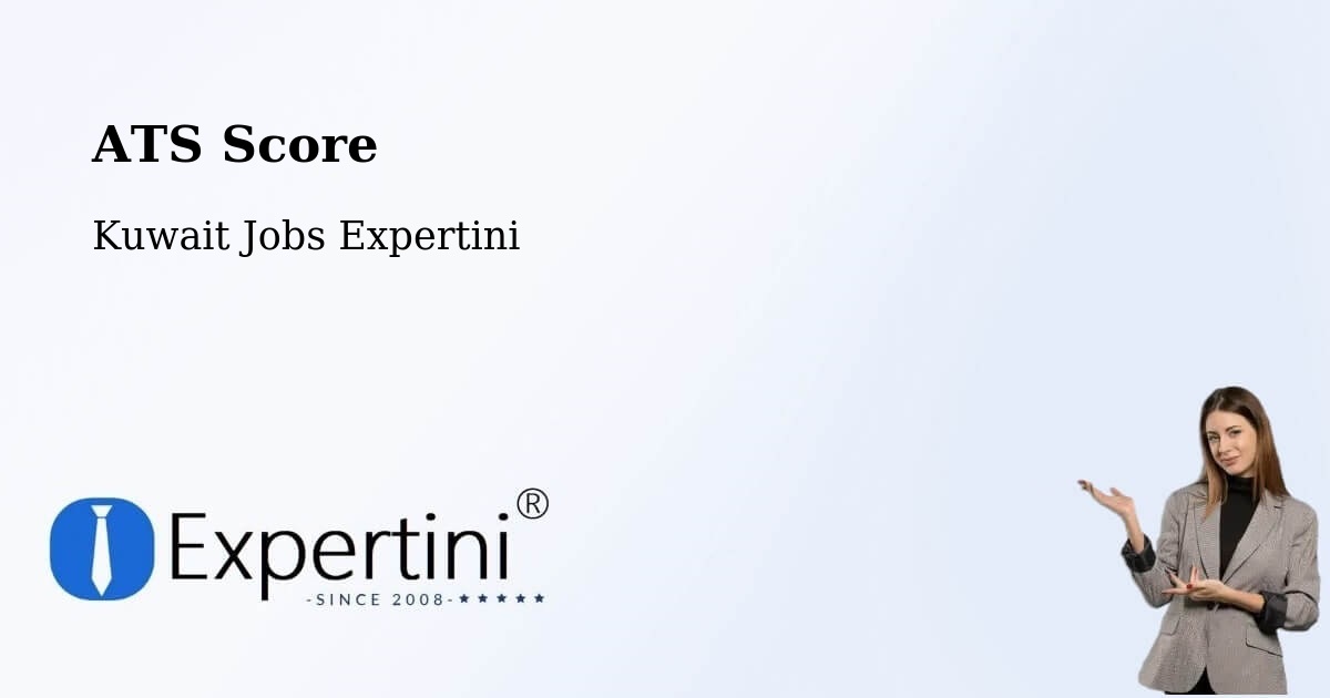 Resume ATS Score & Job Description Match Tool – As Sālimīyah - Kuwait Jobs Expertini